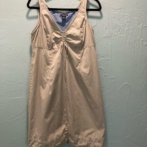 American Eagle Outfitters
14 Khaki tank dress- side zipper